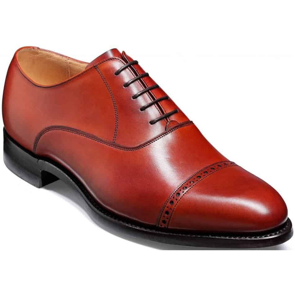 Barker Burford in Rosewood Calf in size 7.5 - Bradshaw & Lloyd